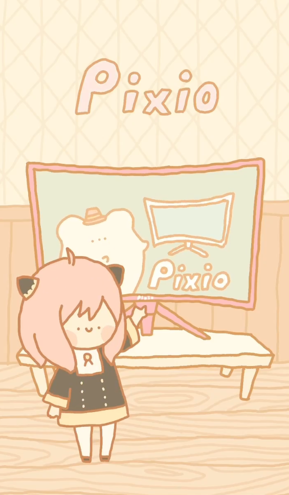 Anya likes this new 🎀pink monitor PXC327
