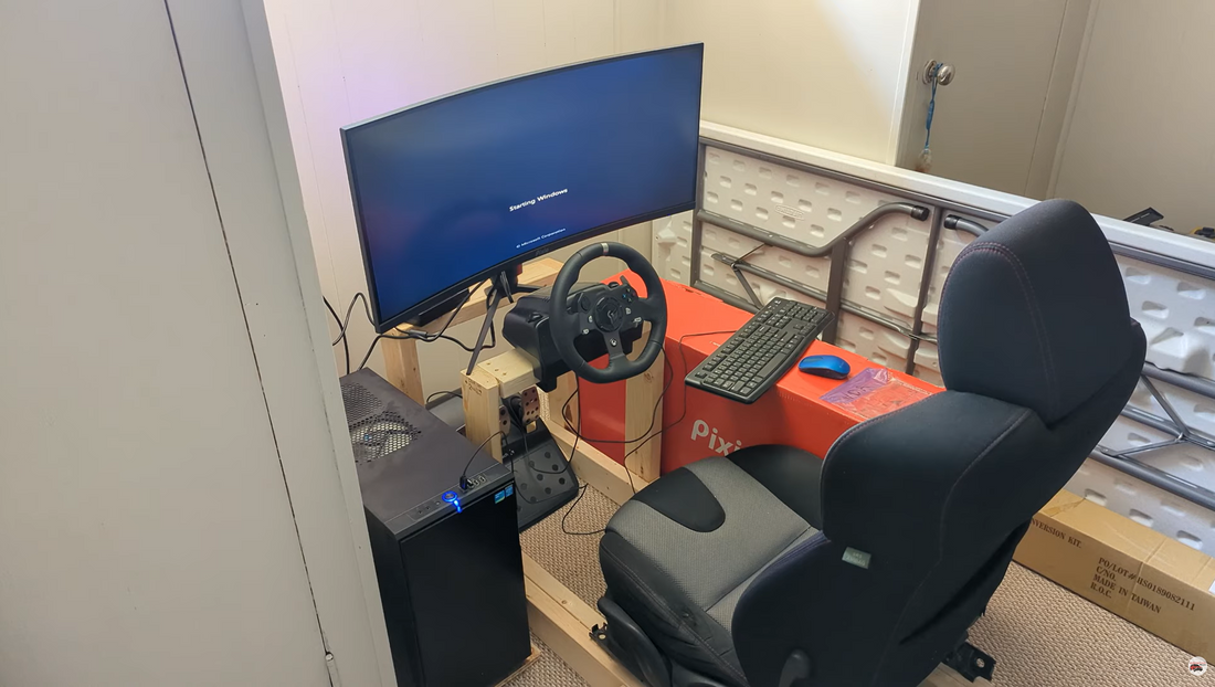 My DIY Beginner SimRacing Rig Build - Stage 1