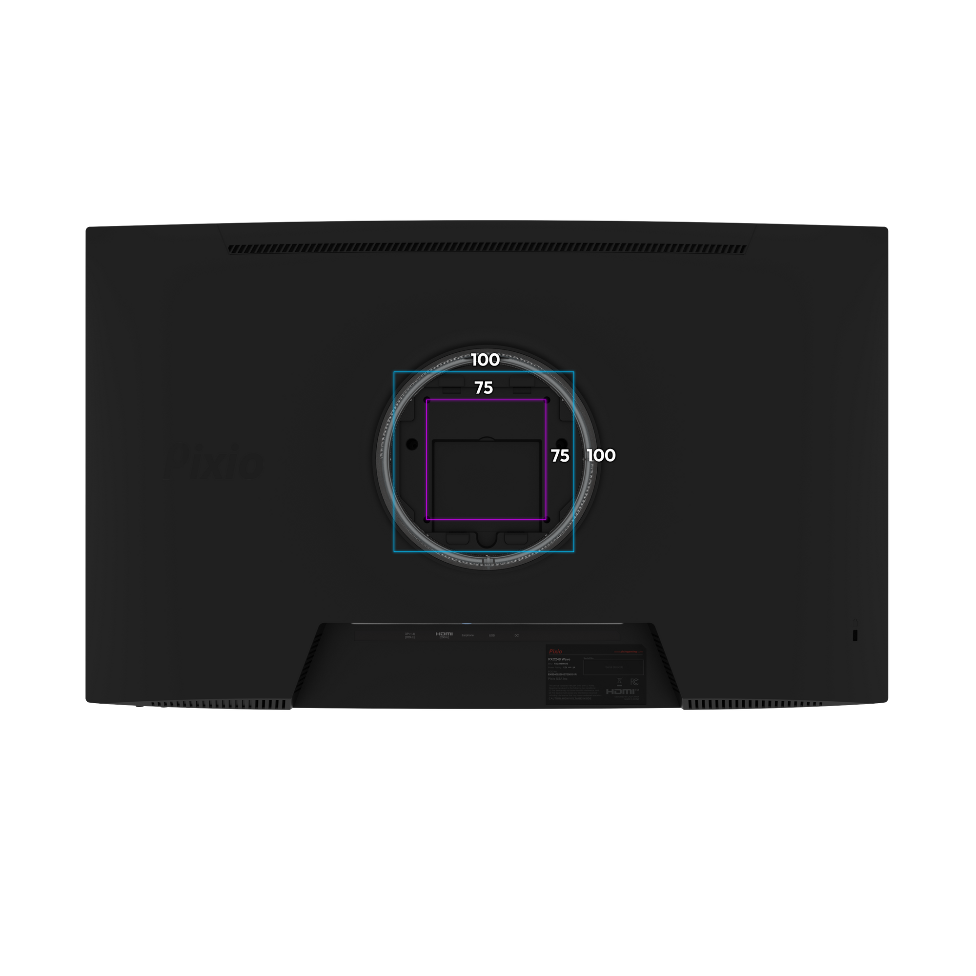 PXC248 Wave 24-inch Curved Gaming Monitor - Certified Refurbished