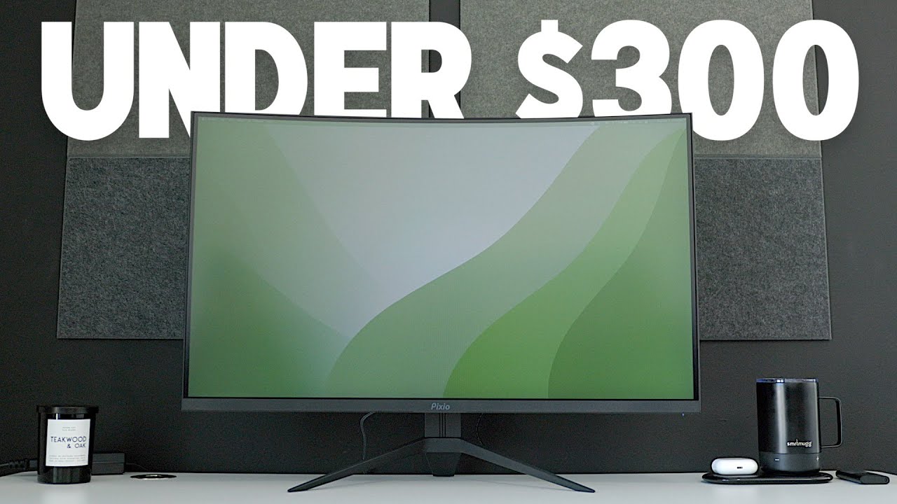 Pixio PXC327 Advanced 32" Curved Monitor Review | Work From Home Monitor