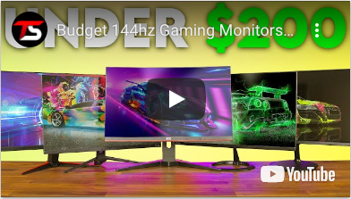 Budget 144hz Gaming Monitors Under $200