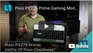 Pixio PX279 Prime Gaming Monitor: 240hz of Pixio Goodness