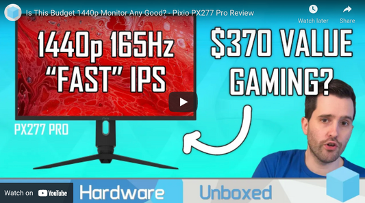 Is This Budget 1440p Monitor Any Good? - Pixio PX277 Pro Review