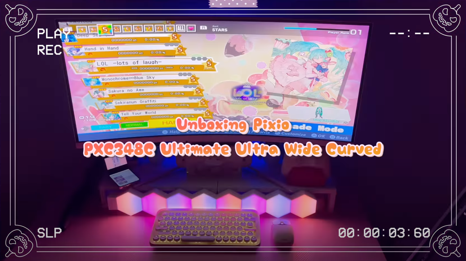 Unboxing My Very First Pink Monitor 💖 Pixio PXC348C Ultimate Ultra Wide Curved Monitor✨
