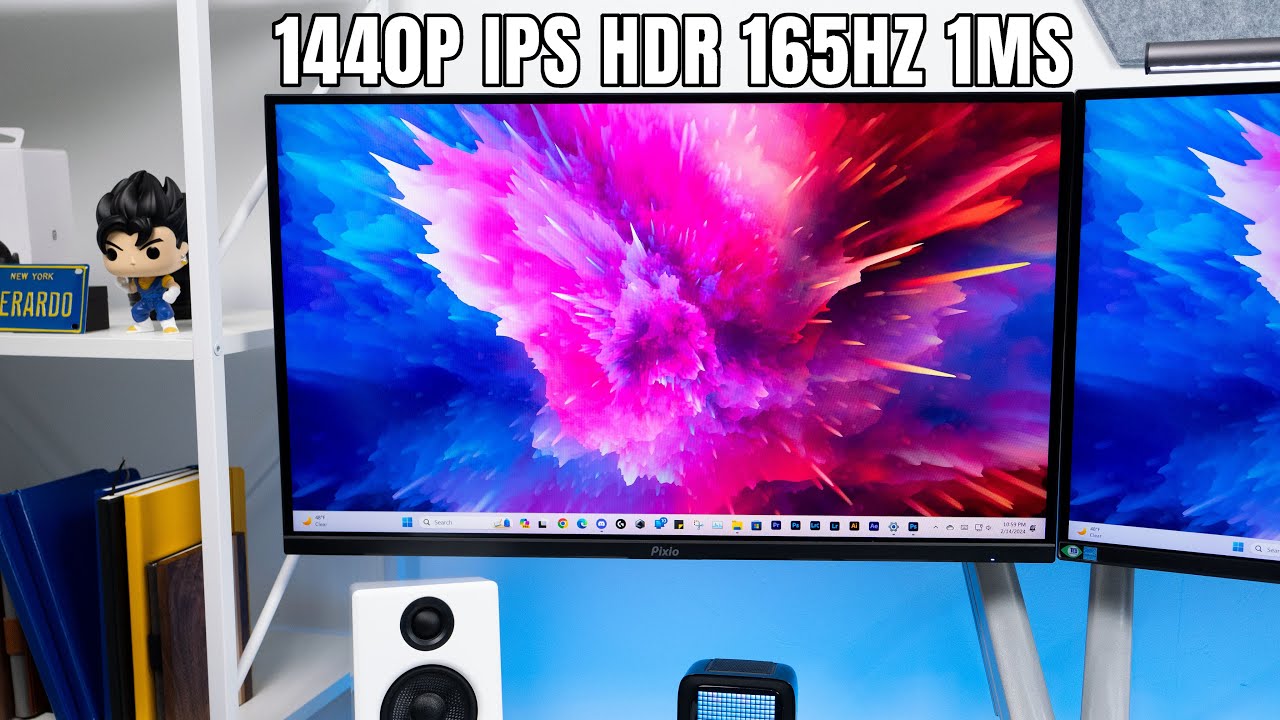 Pixio Px277 Pro Gaming Monitor Review - Affordable Gaming Monitor 1440p, IPS, 165hz, 1MS, HDR