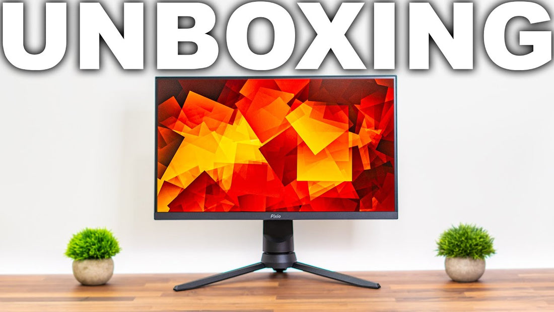 The Best Budget Gaming Monitor!? - Pixio PX248 Pro 24" Gaming Monitor Unboxing