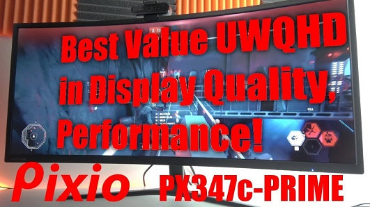 Pixio PX347c PRIME: Best Value for Quality and Performance! Whisky FoxTrot
