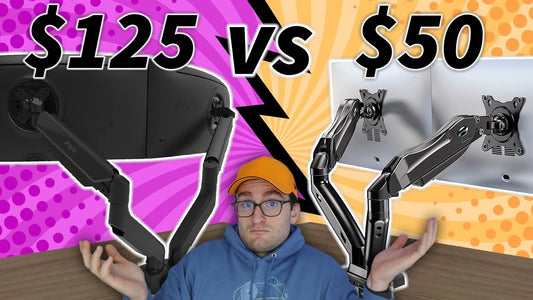 Cheap vs Expensive Monitor Arms!