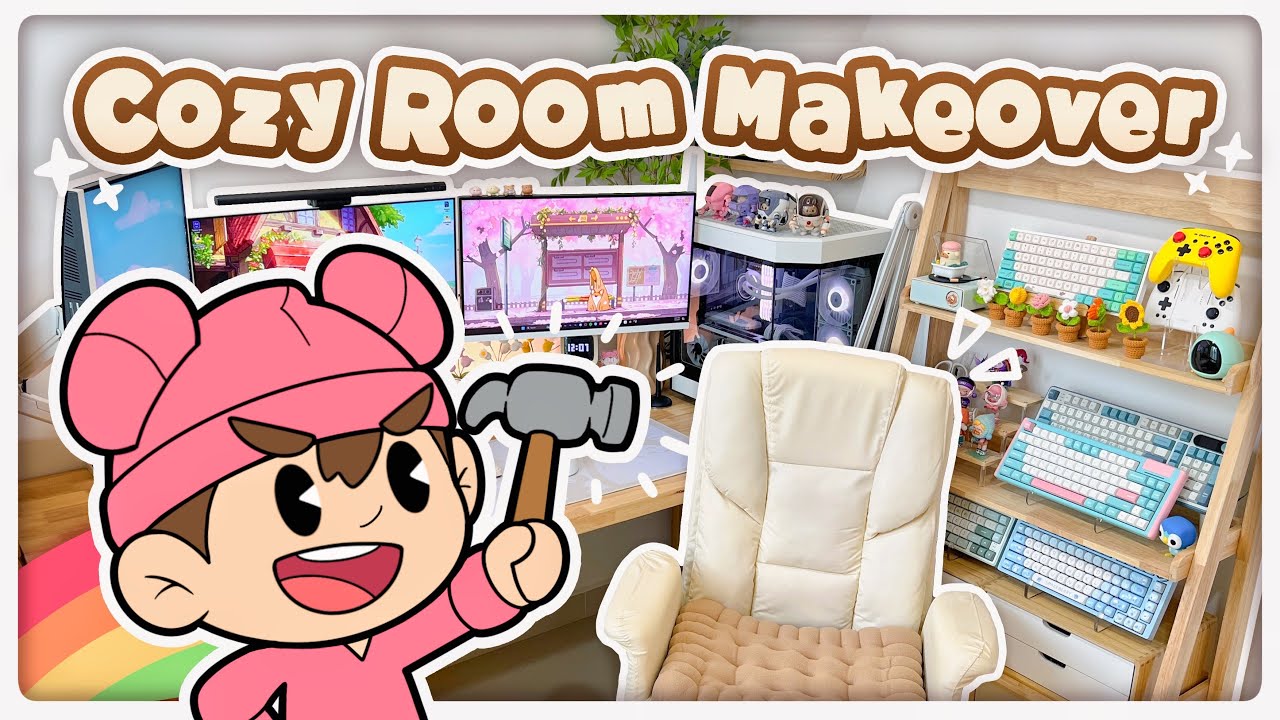 [ANIMATED] ✨ Ultimate Room Transformation | Making over my Art Studio 🌈