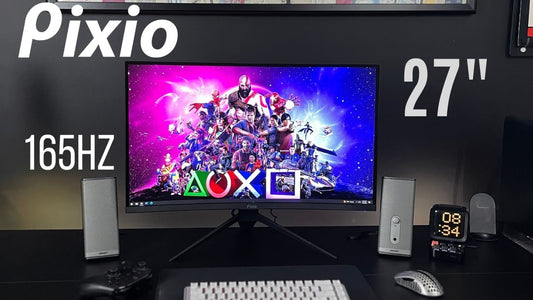 Ultimate 27" 1440p 165hz Curved Gaming Monitor : 165Hz PIXIO PXC277A