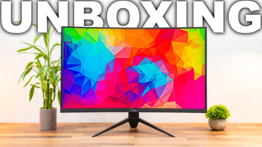 Pixio PXC327 Advanced Gaming Monitor Unboxing - Type-C Tech Reviews