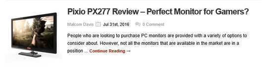 PX277 Review by dreamofficestore.com