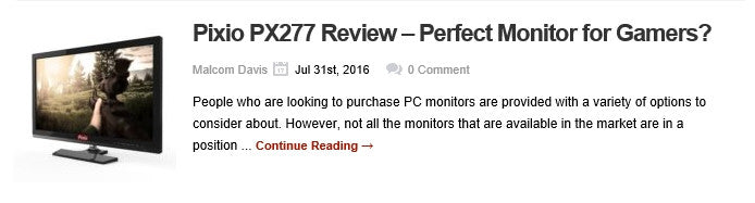PX277 Review by dreamofficestore.com