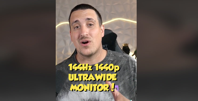 Check out this pixio 1440p 144hz Ultrawide Curved Monitor! PXC348C