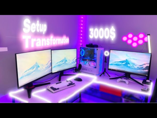 Transforming My Gaming Setup Into My DREAM Gaming Setup