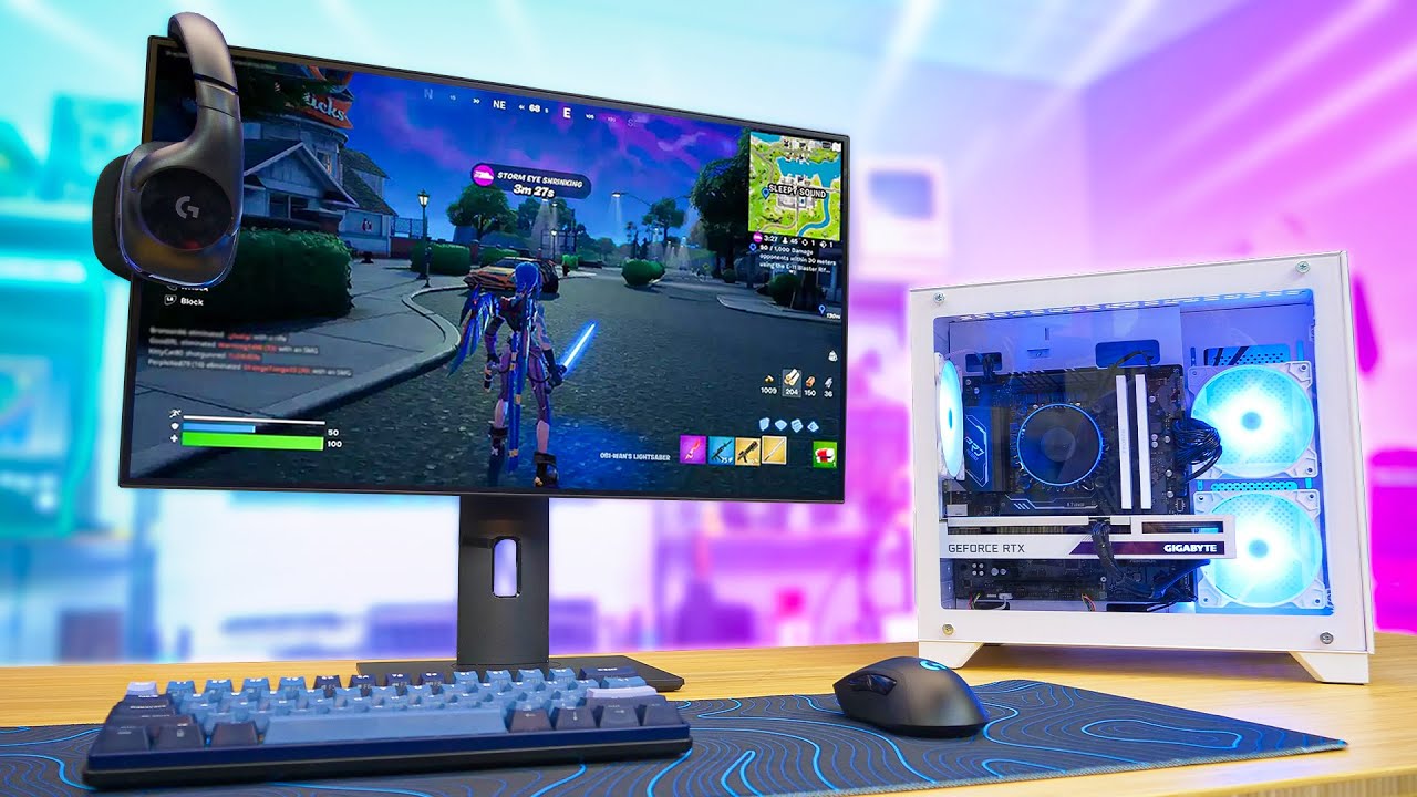 We Built Our CLEANEST Gaming Setup Yet!