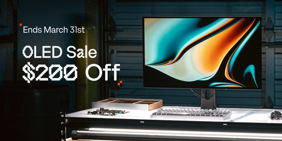 Pixio OLED Monitor banner image