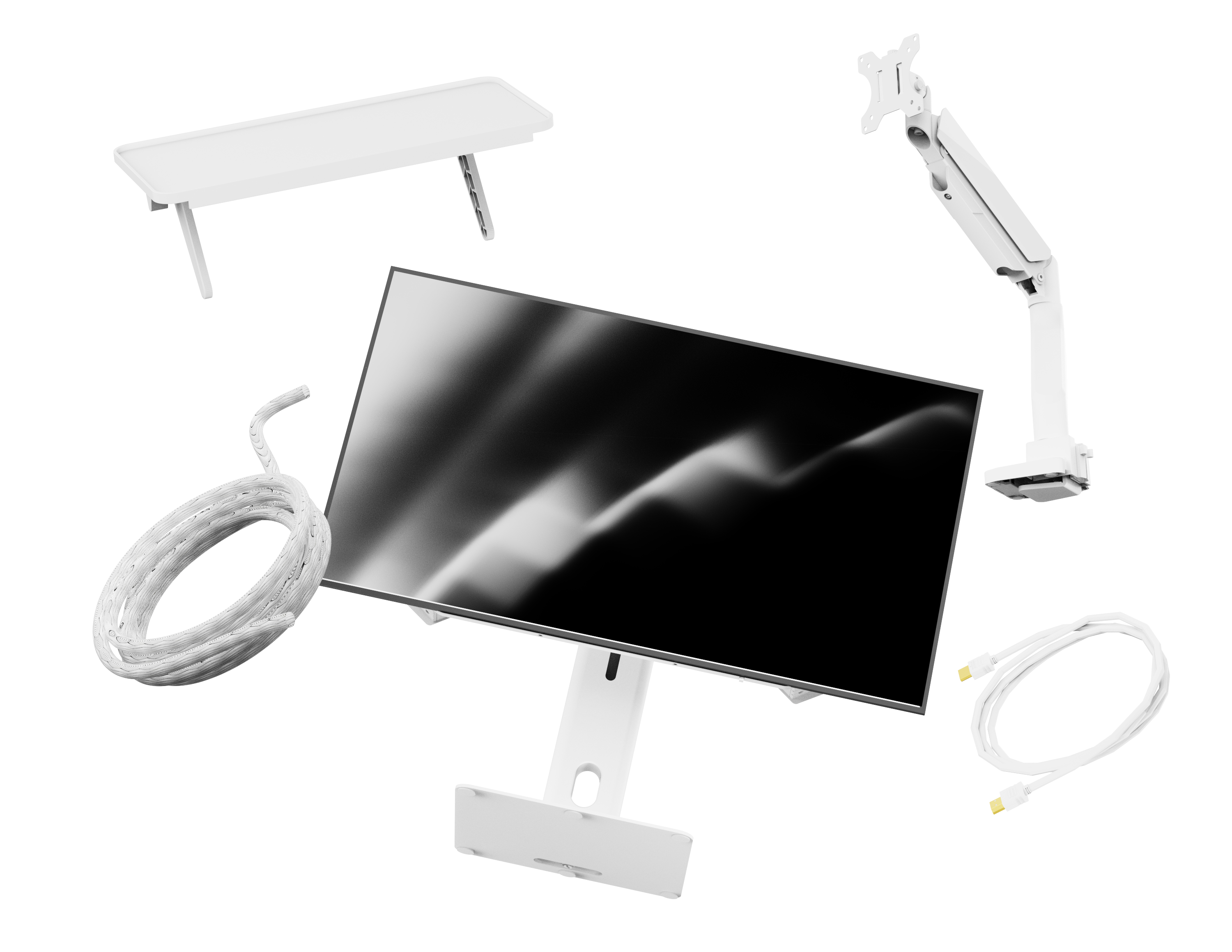 Pixio PX277 OLED MAX 27" 1440p 240Hz HDR OLED Gaming Monitor w/ Arm Mount + Accessories Bundle Save $445