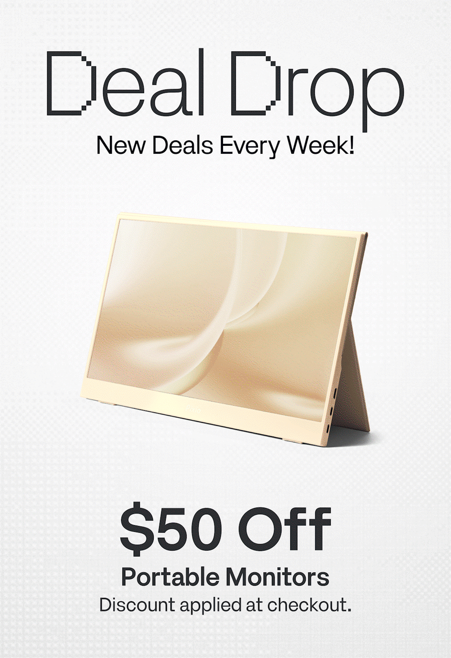 Pixio OLED Monitor banner image