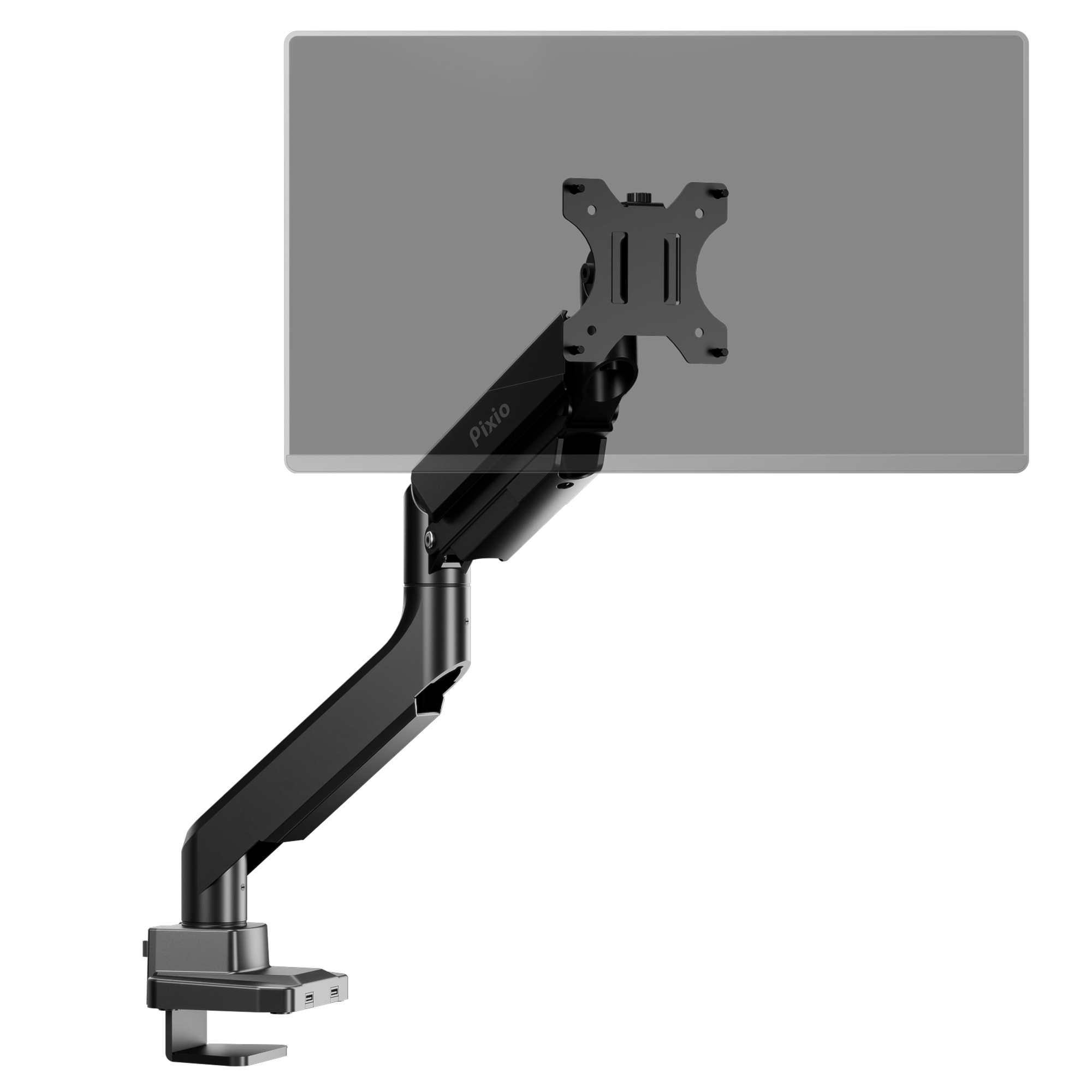 PS2S Heavy-Duty Single Monitor Arm Mount - Certified Refurbished