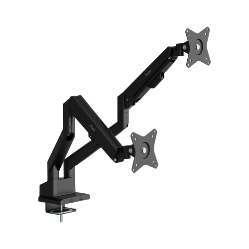 PS1D Wave Premium Dual Monitor Stand - Certified Refurbished