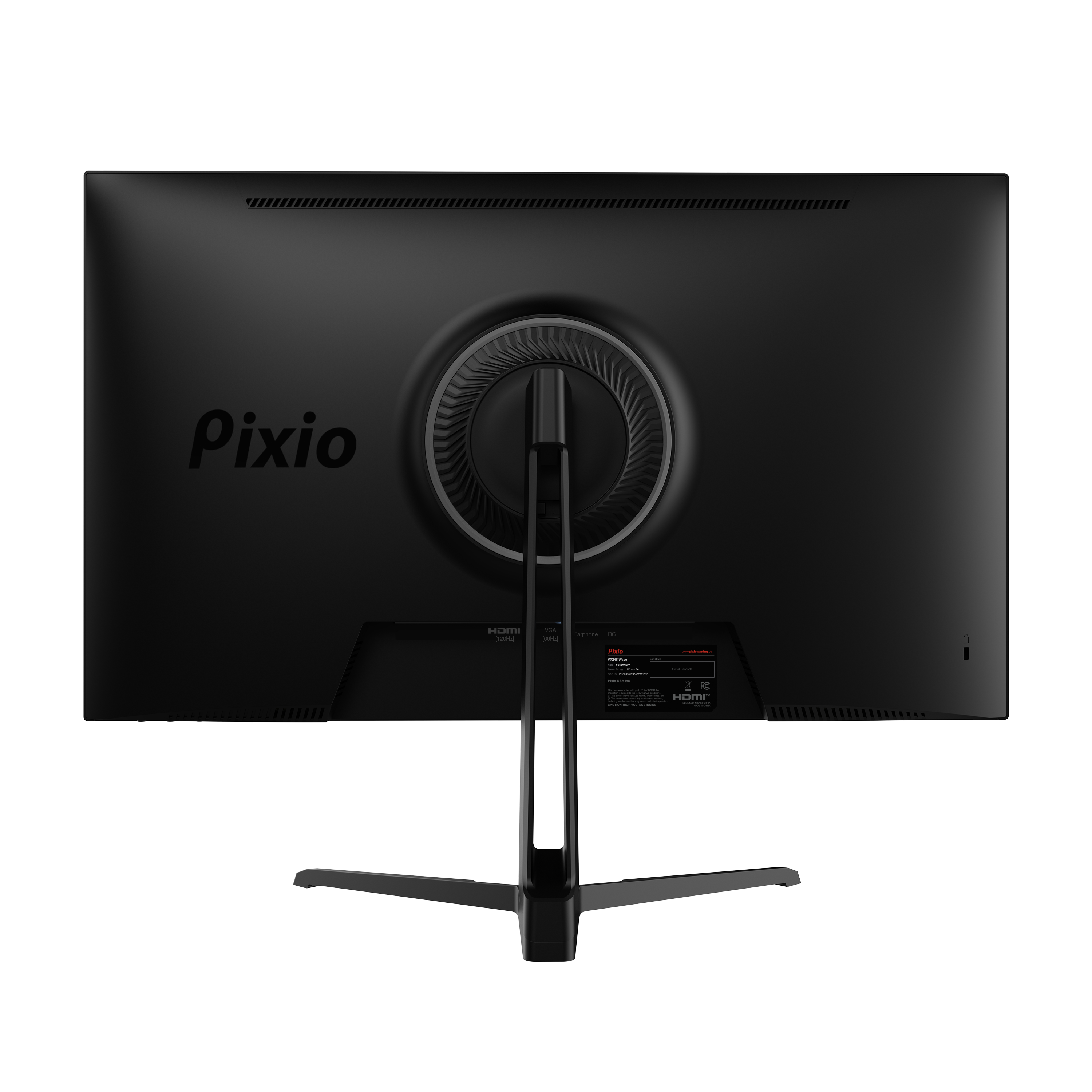 Pixio PX246 Wave 24-inch 1080p 120Hz Gaming Monitor with IPS and Adaptive Sync