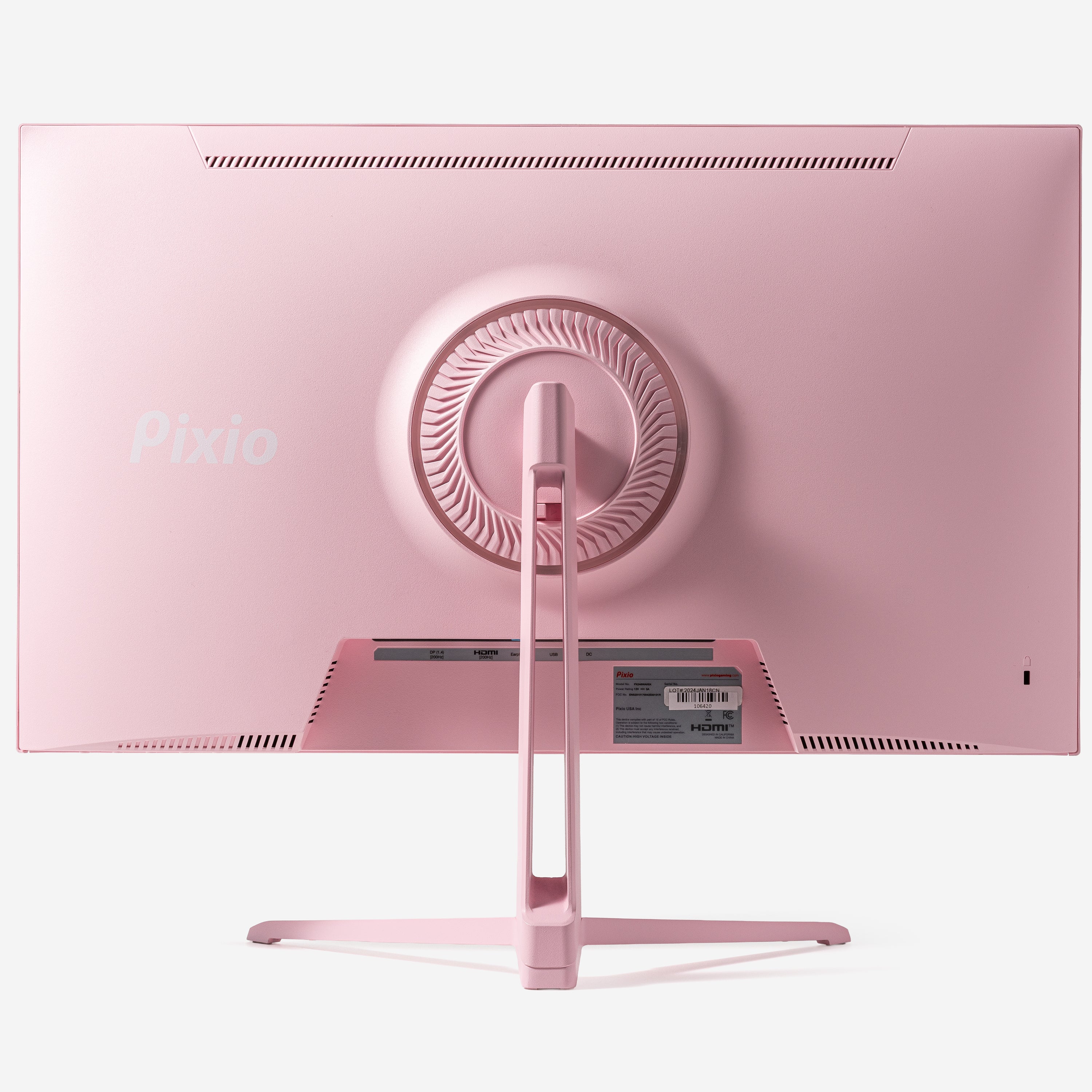 Pixio PX248 Pink ピクシオ ゲーミングモニター Pixio PX248 Wave | 24 inch 1080p 200Hz 1ms (GTG) FAST IPS