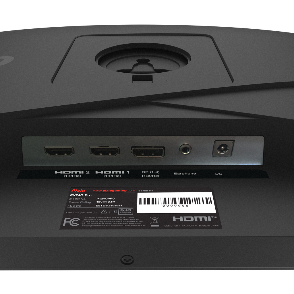 PX24Q Pro 24in Premium Fast IPS 1440p 1ms GTG 180Hz Gaming Monitor