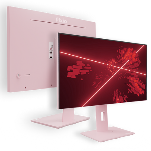 PX275C Prime PX275CP [27インチ] WQHD Pixio PX275C Prime Pink | 27 inch 1440p 100Hz WQHD Gaming Monitor