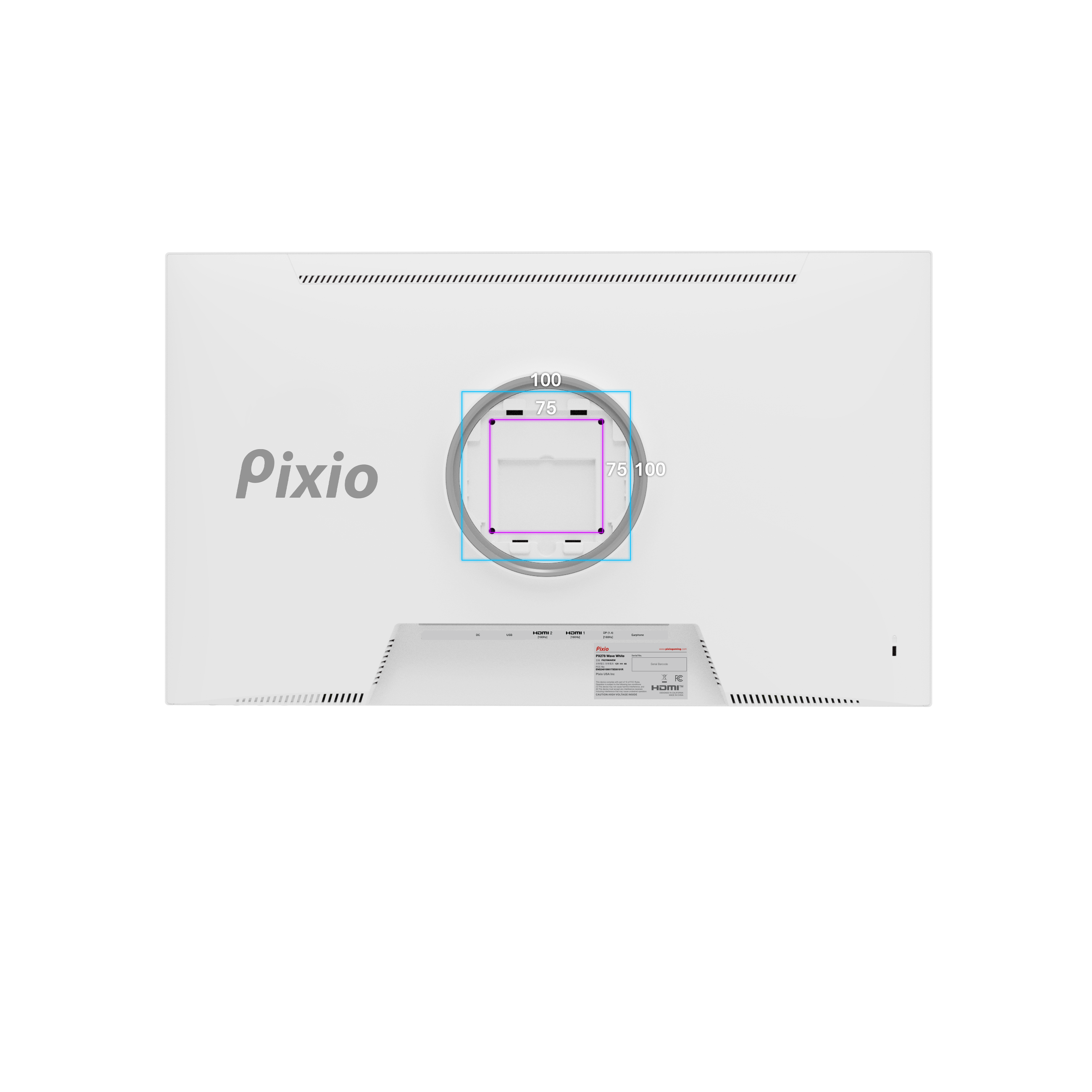 Pixio PX278 Wave Gaming Monitor - Certified Refurbished