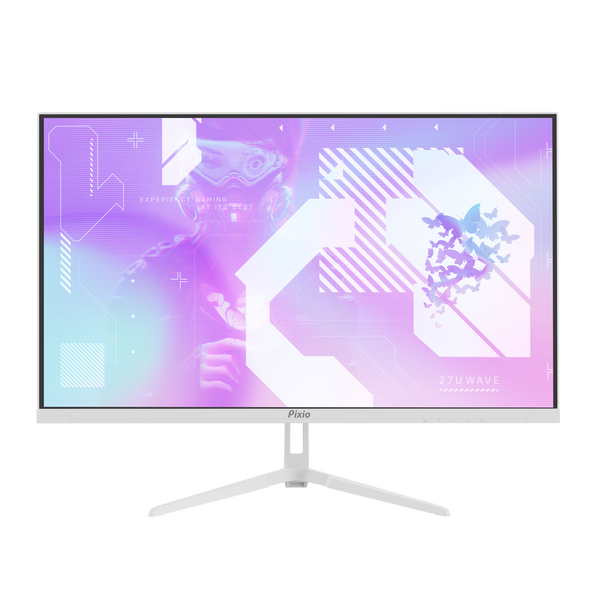 ほぼ新品　Pixio　PX27U Wave ブラック　4K ゲーミングモニター Amazon.co.jp: Pixio PX27U Wave Black ゲーミングモニター 27