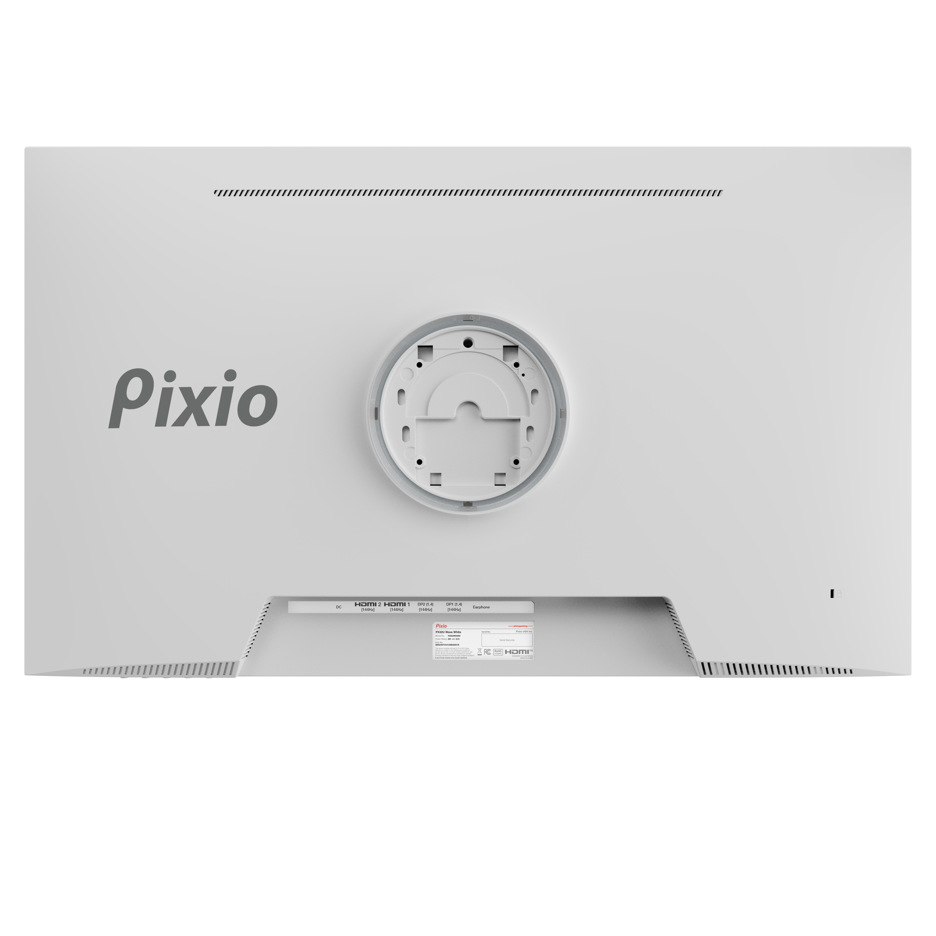 PX32U Wave 32-inch 4K 144Hz Gaming Monitor with Fast IPS and Adaptive Sync - Certified Refurbished