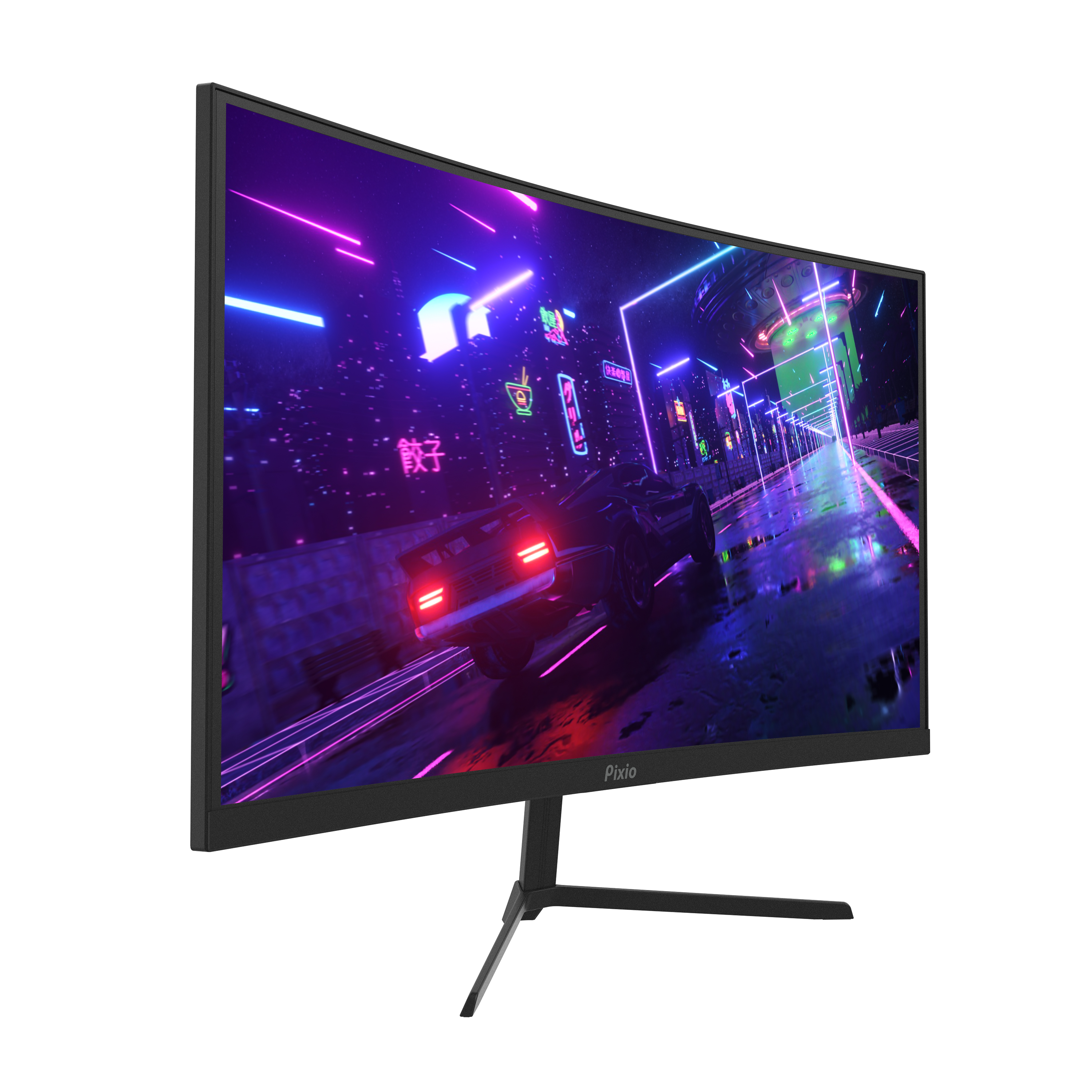 【急ぎ‼️】Pixio PXC243ゲーミングモニター144Hz Pixio PXC243S | 24 inch 1080p 165Hz 1500R Curved VA Gaming Monitor