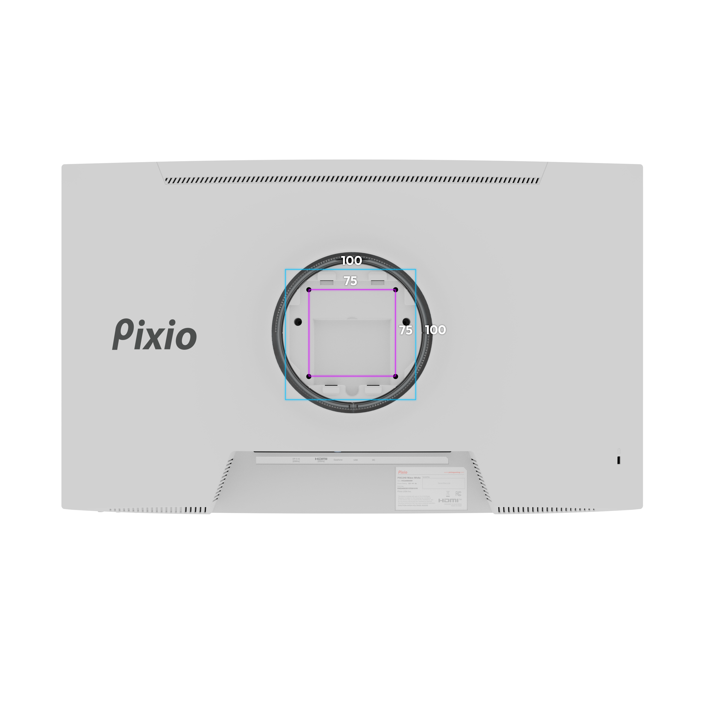 Pixio PXC248 Wave 24-inch Curved 1500R 1080p 200Hz with Fast VA panel 1ms GTG and Adaptive Sync