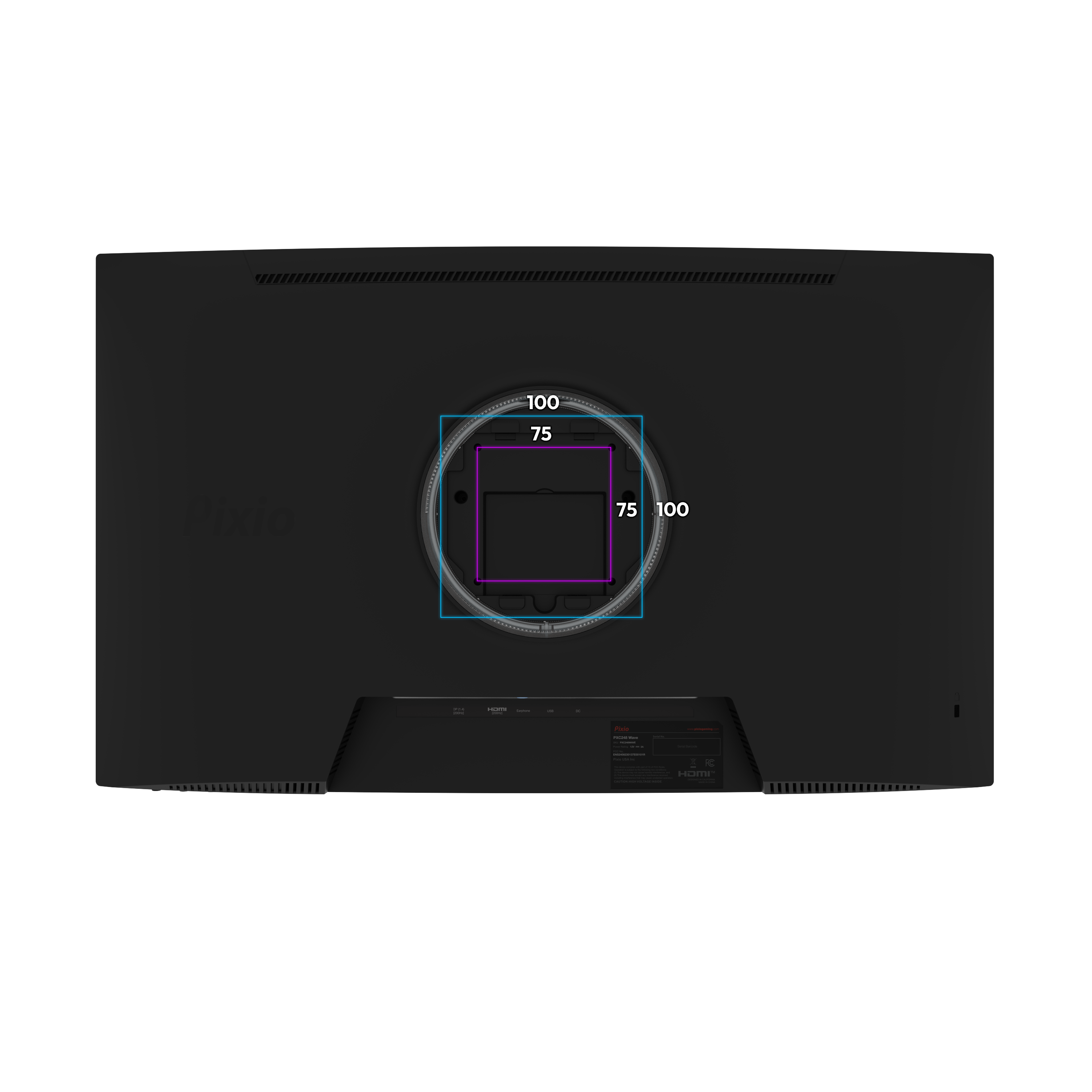 PXC248 Wave 24-inch Curved Gaming Monitor - Certified Refurbished