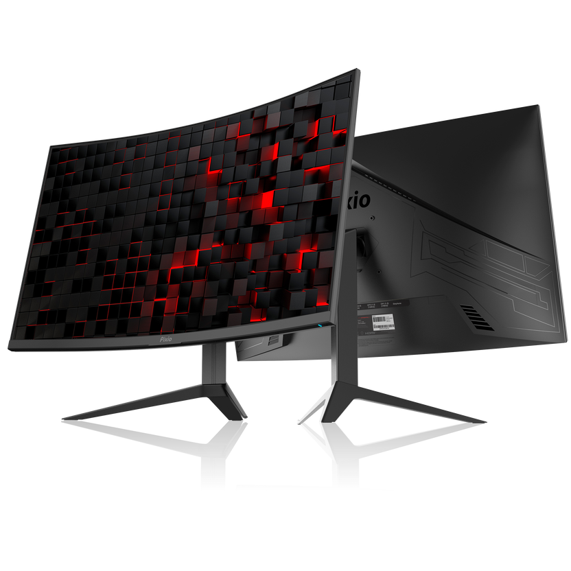 Pixio PXC277 Advanced | 27 inch 1080p 165Hz 1ms (GTG) Curved Gaming Monitor