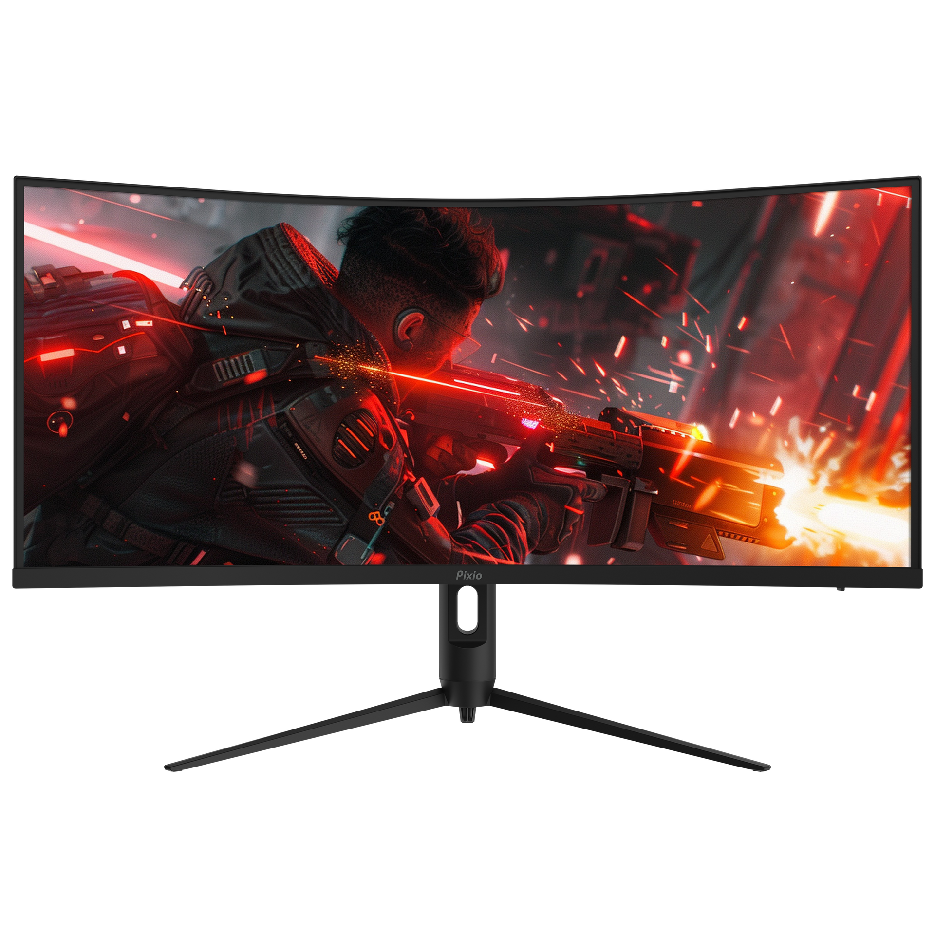 【ジャンク】Pixio 湾曲モニター　３４インチ　PXC318C Pixio PXC348C Curved R1500 Monitor 34 Inch UWQHD VA 144Hz