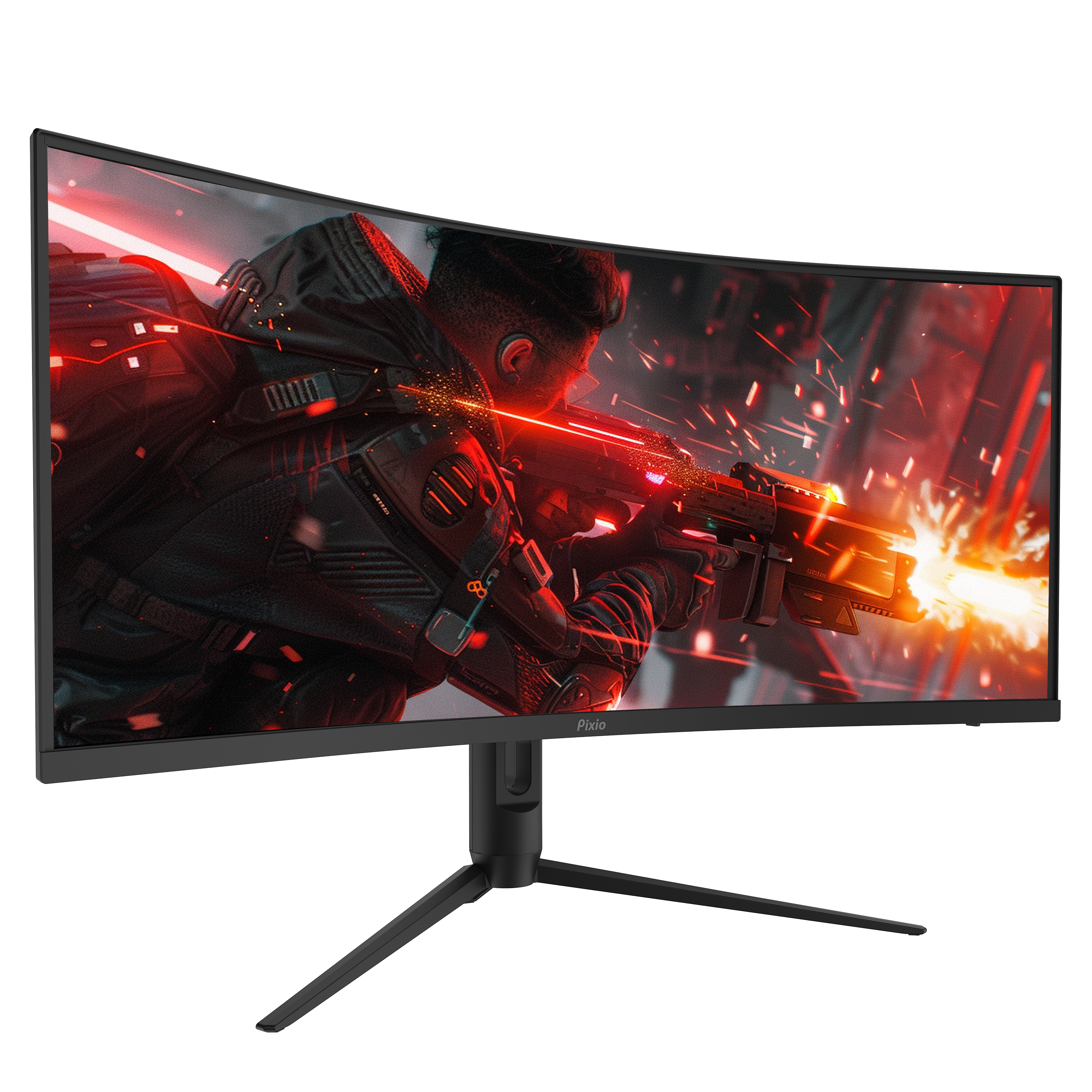 Pixio PXC348C Neo Ultra Wide Curved Productivity Gaming Monitor