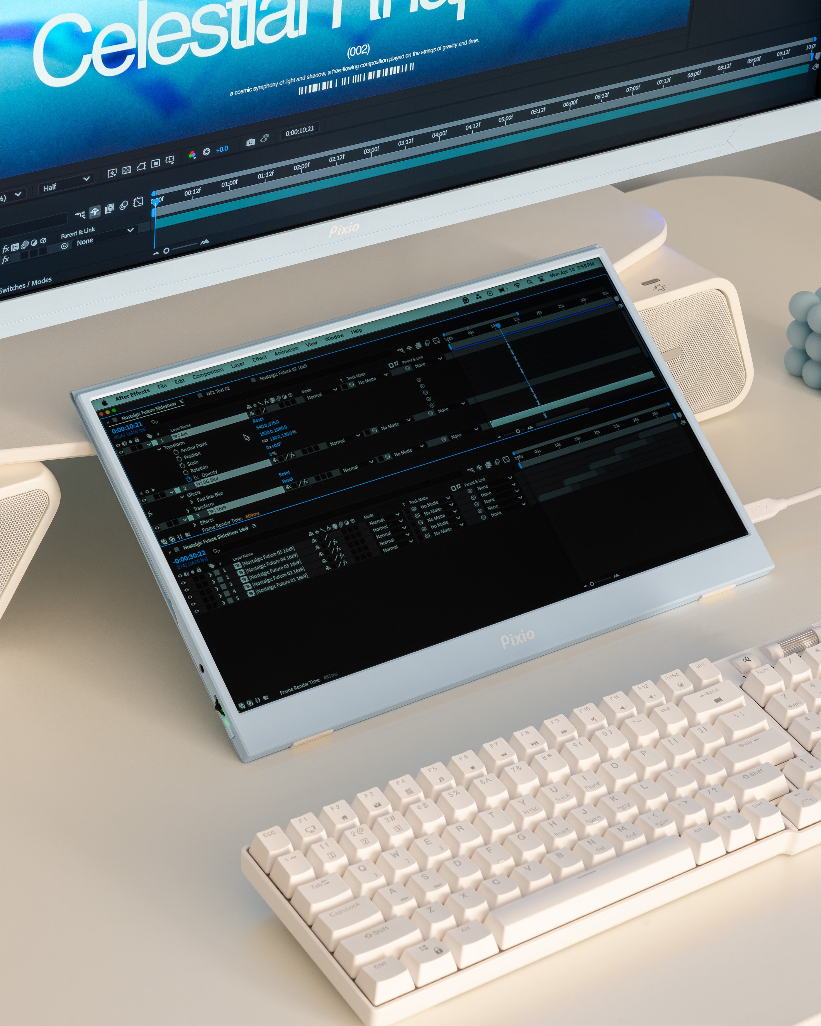 Pixio PX160 ポータブルモニター Pixio PX160 Certified Refurbished | 15.6 inch 1080p 60Hz IPS