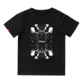 Lab T-Shirt: White Graphic on Black