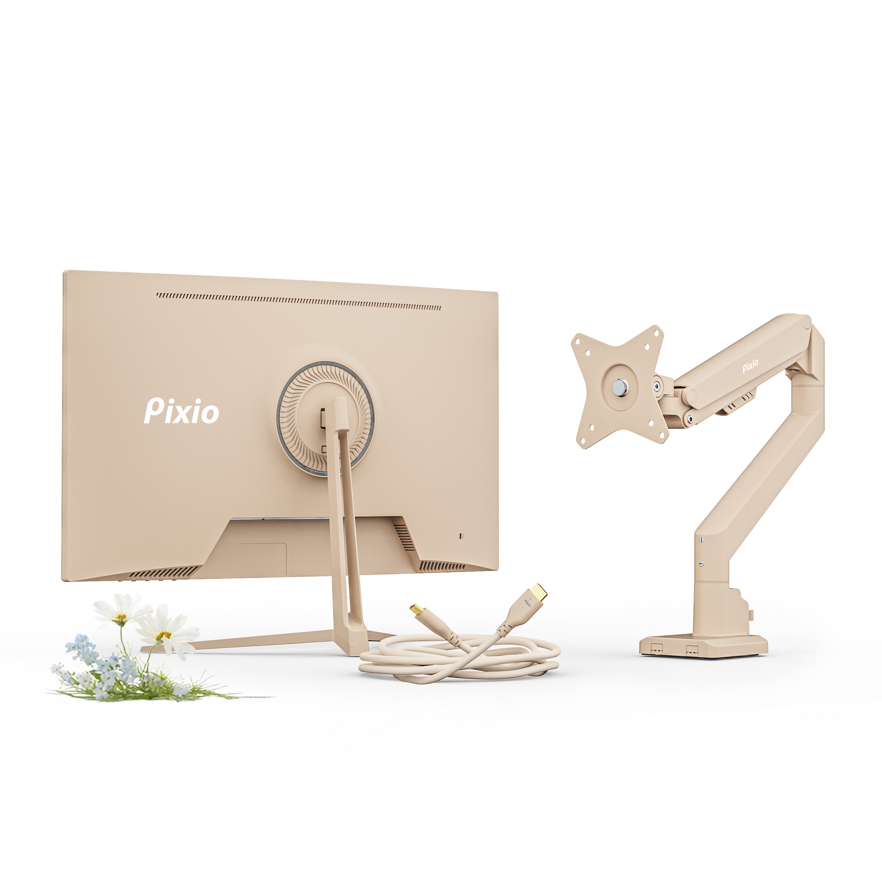 PX248 Wave Bundle: Includes Monitor Arm + Accessories