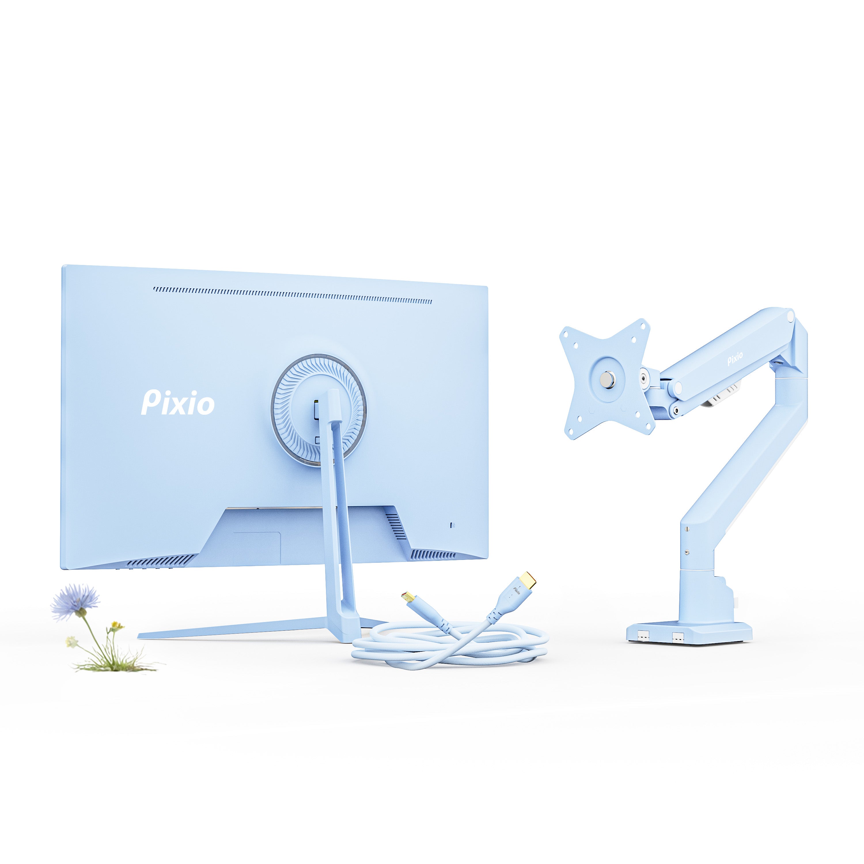 PX248 Wave Bundle: Includes Monitor Arm + Accessories – Pixio