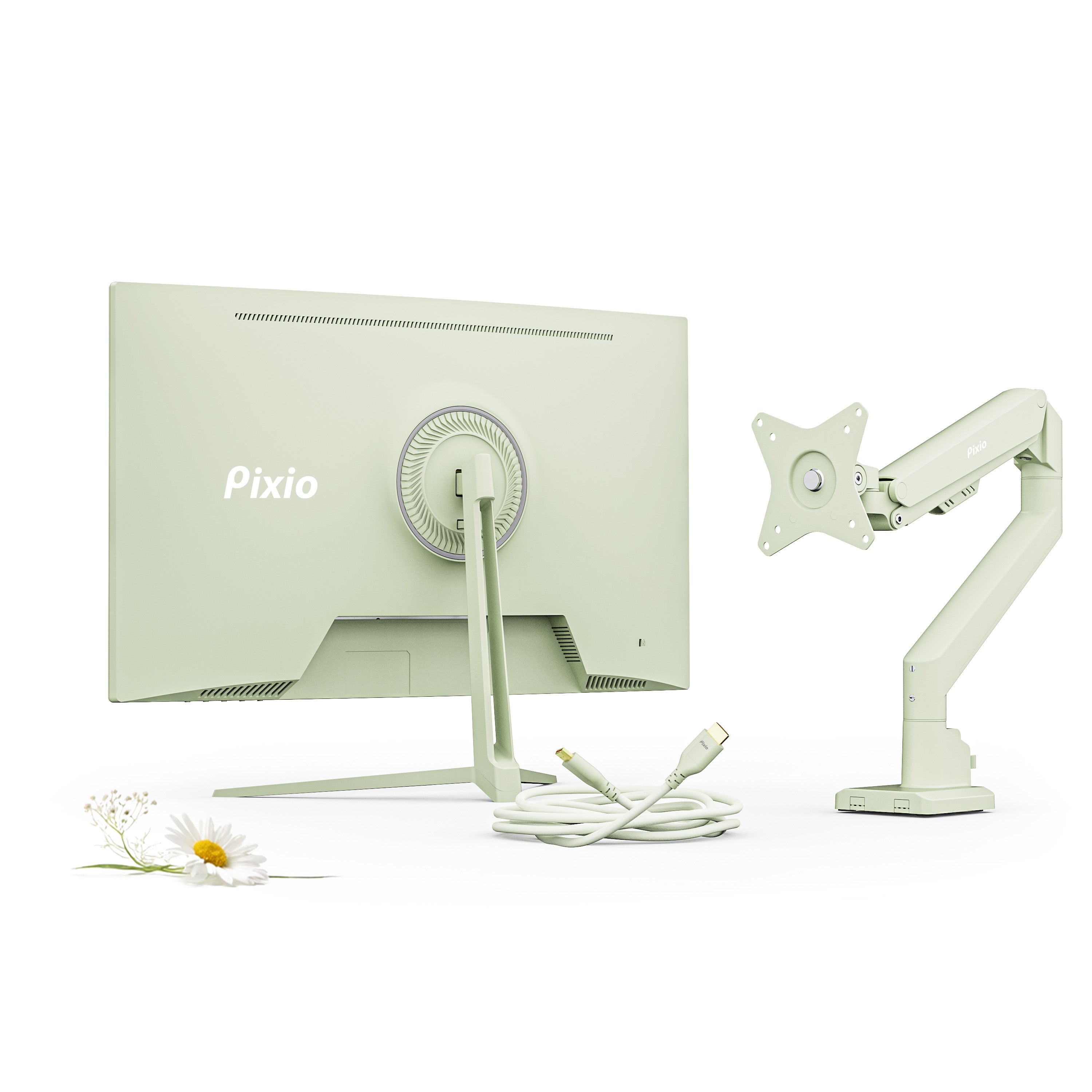 PXC278 Wave Bundle: Includes Monitor Arm + Accessories