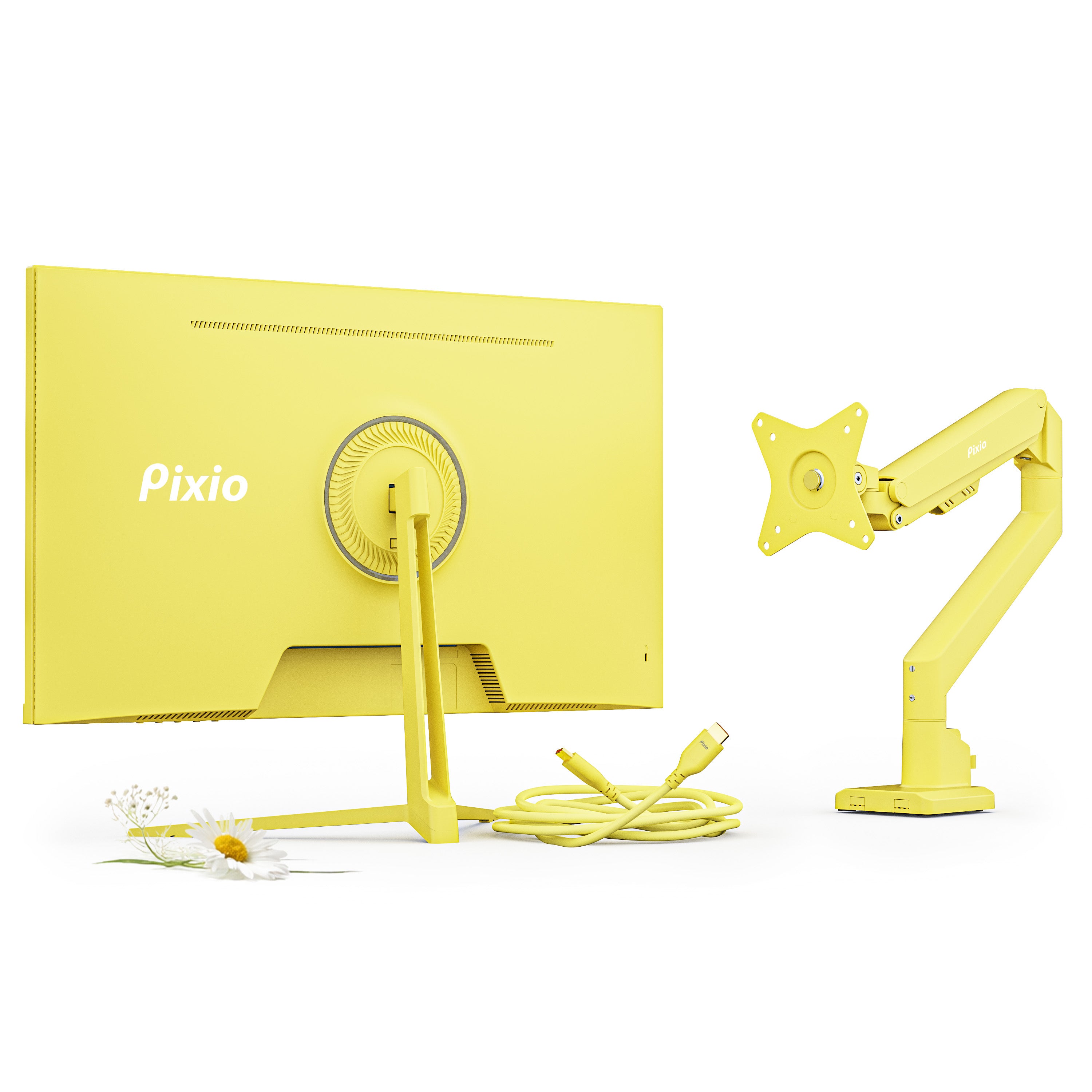 PX278 Wave Bundle: Includes Monitor Arm + Accessories