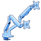 Dual Monitor Arm ×1