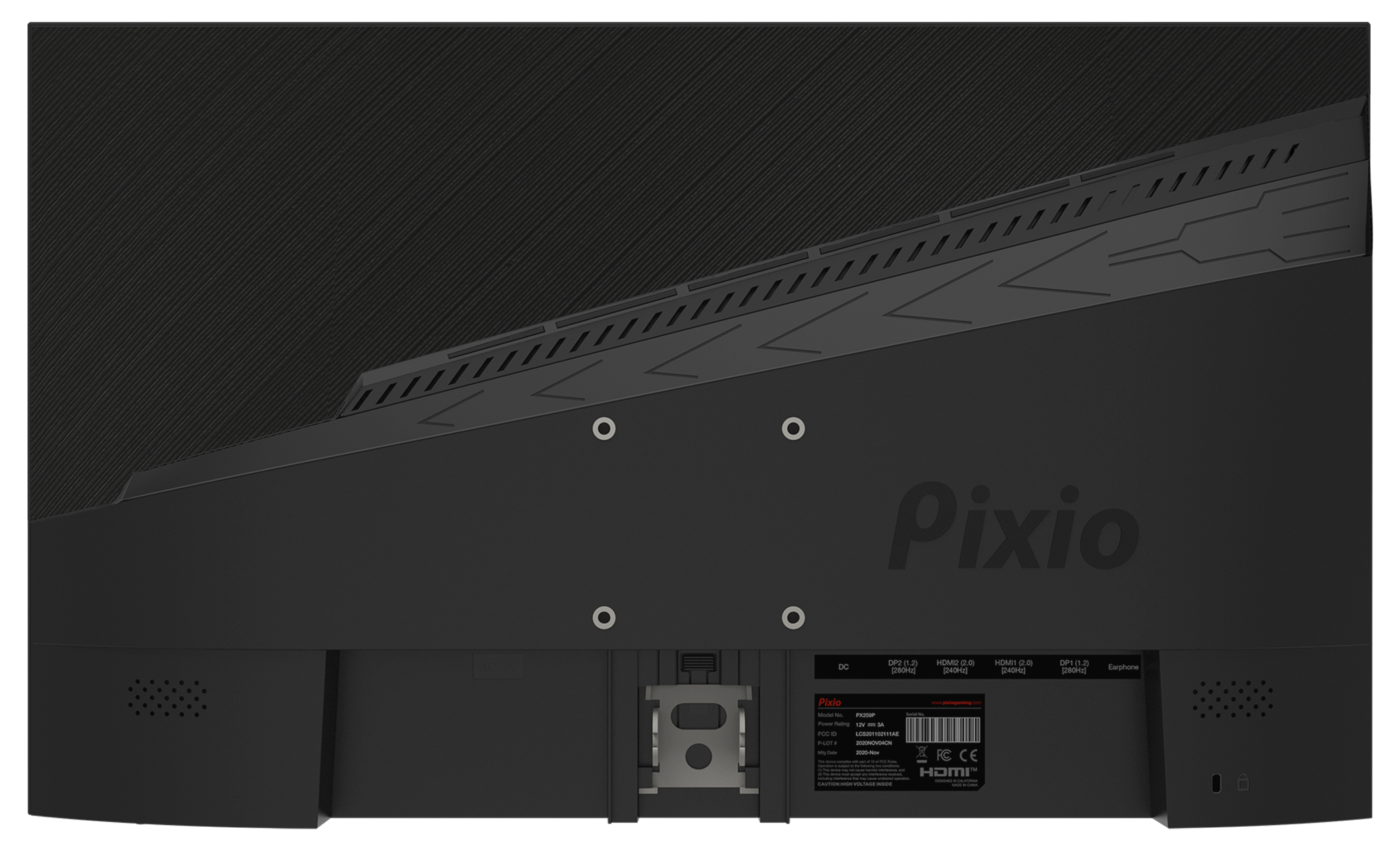 Pixio PX259 Prime | 25 inch 1080p 280Hz 1 ms IPS eSports Gaming