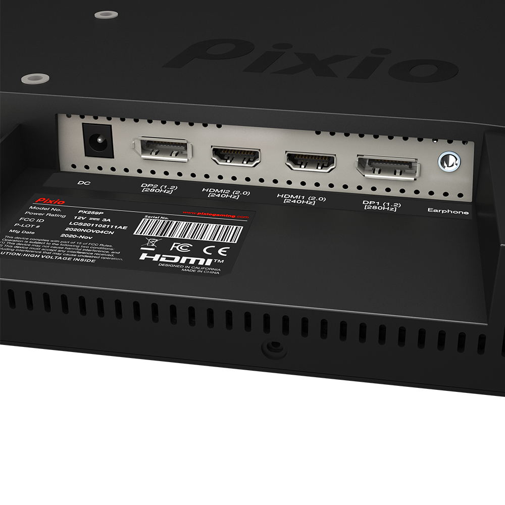 Pixio PX259 Prime S  25 inch 1080p 360Hz 1 ms IPS eSports Gaming Monitor