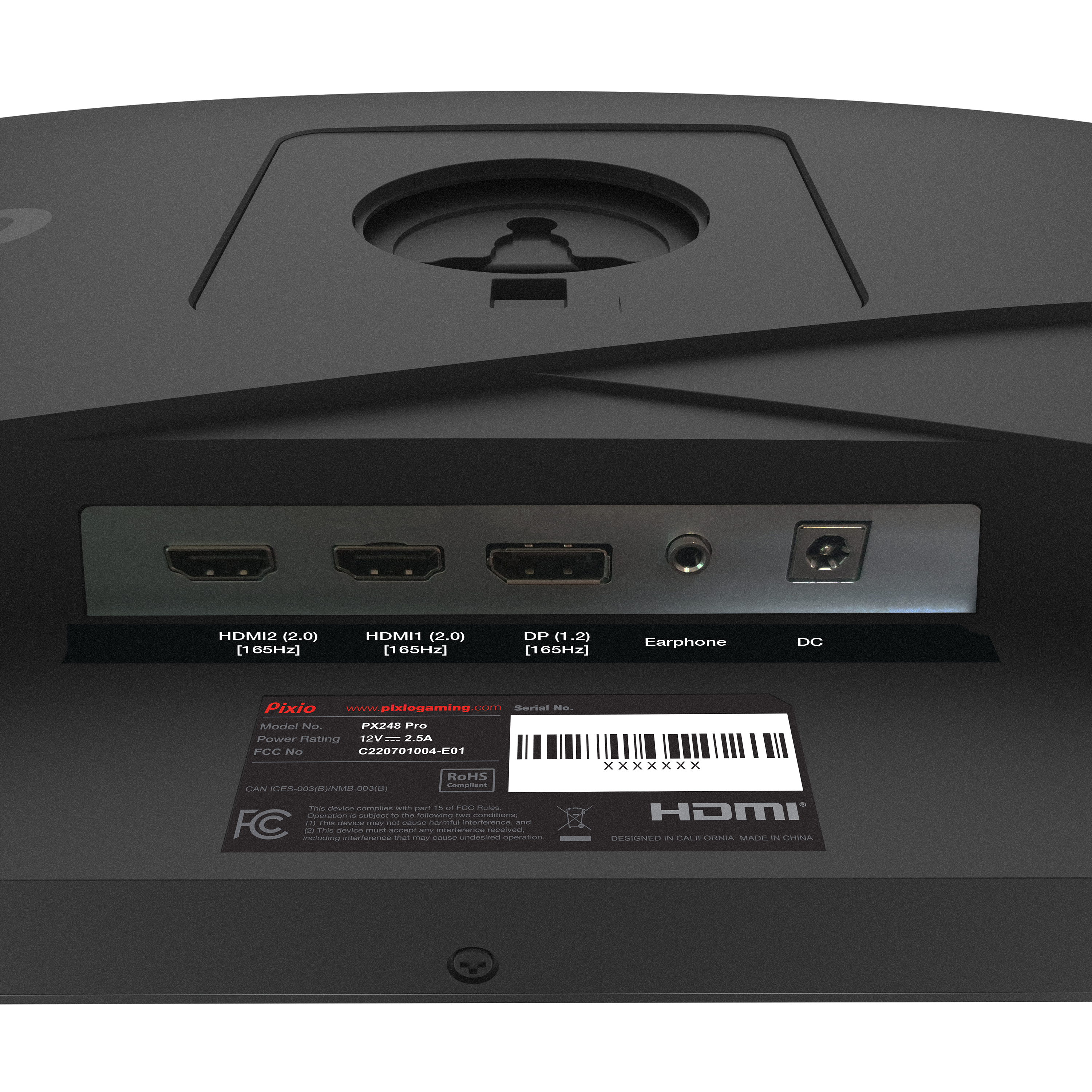 Pixio PX248 Pro | 24 inch 1080p 165Hz 1ms IPS Gaming Monitor