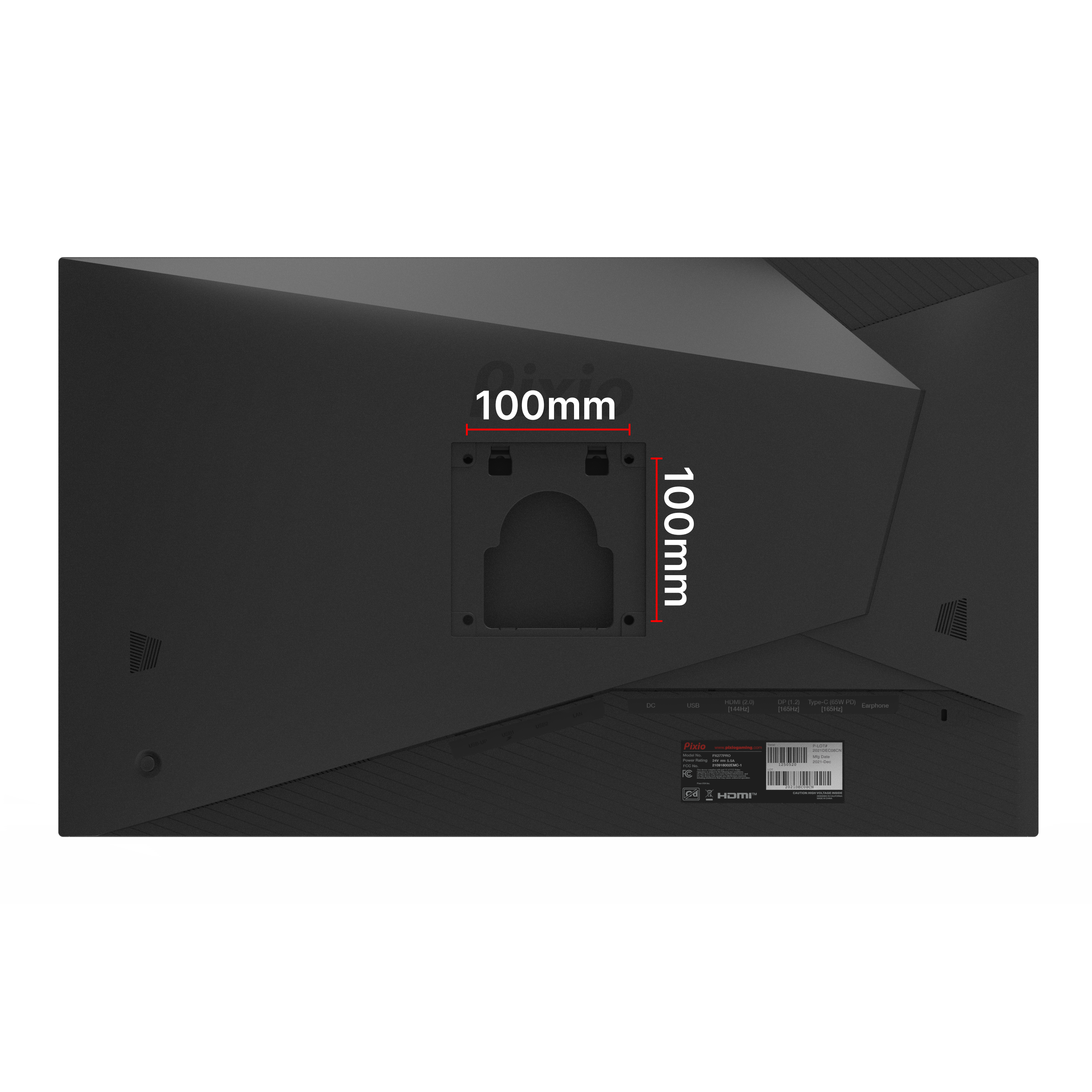 Pixio PX277 PRO | 27 inch 1440p 165Hz HDR IPS WQHD Gaming Monitor Pixio PX277 PRO | 27 inch 1440p 165Hz HDR IPS WQHD Gaming Monitor