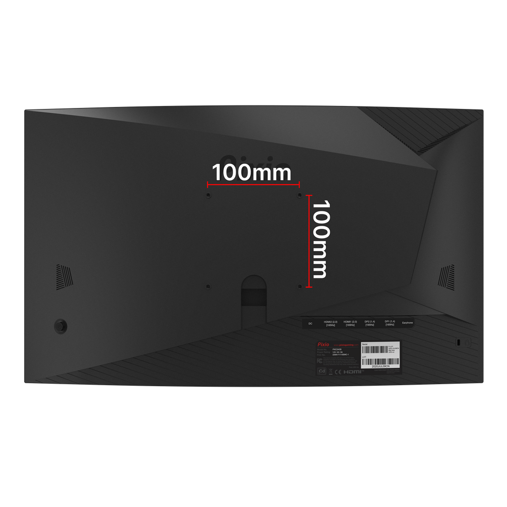 Pixio PXC243S | 24 inch 1080p 165Hz 1500R Curved VA Gaming Pixio PXC243S | 24 inch 1080p 165Hz 1500R Curved VA Gaming